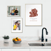 Poster Chinois Zodiac Année Du Lapin Anniversaire Imprime