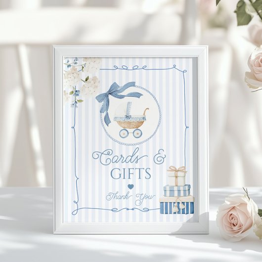 Poster Chinoiserie Vintage Carriage Cards and Gifts