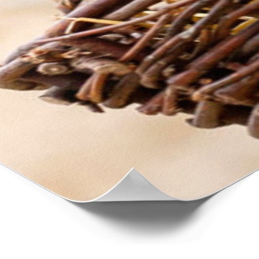 Poster Chiot Allemand En Panier (Coin)