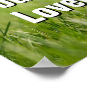 Poster Chiot Dans L'Herbe (Coin)