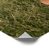 Poster Chiot de laboratoire jaune (Coin)