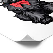 Poster Chiot de Schnauzer miniature (Coin)