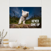 Poster Chiot de Terrier de West Highland (Cuisine)