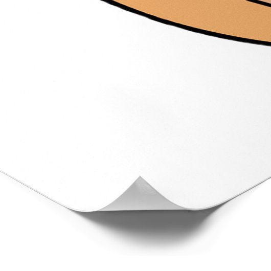 Poster Chiot Golden Retriever (Coin)