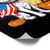 Poster chiot Halloween (Coin)