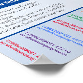 Poster Chiot pour la vente prospectus avec code QR (Coin)