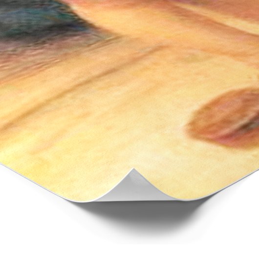 Poster Chiot prenant un bain (Coin)