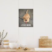 Poster Chiot Red Labrador (Cuisine)