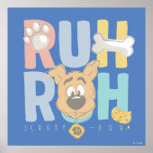 Poster Chiot Scooby-Doo "Ruh Roh" (Devant)