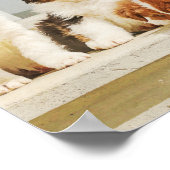 Poster Chiots Adorables (Coin)