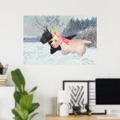 Poster Chiots Scottie (Bureau à domicile)