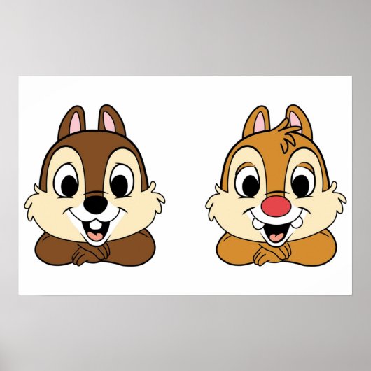 Poster Chip et Dale (Devant)