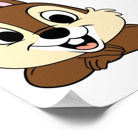 Poster Chip et Dale (Coin)