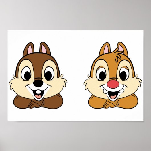 Poster Chip et Dale (Devant)