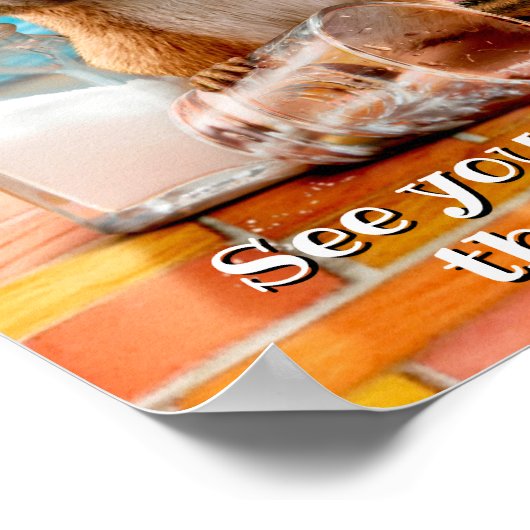 Poster Chipmunk À La Lime (Coin)