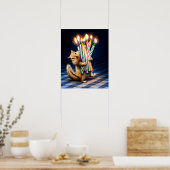 Poster Chipmunk Birthday Candles (Cuisine)