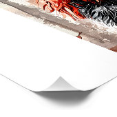 Poster Chipmunk Guitare (Coin)