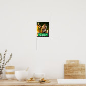 Poster Chipmunk Manger Marshmallow (Cuisine)