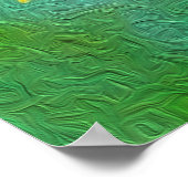 Poster Chipmunk Yellow Sunflower Photo Peinture (Coin)