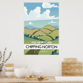 Poster Chipper Norton Oxfordshire (Cuisine)