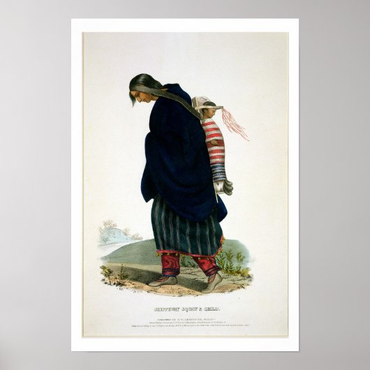 Poster Chippeway Square and Child, pub. par F.O.W. Greeno (Devant)