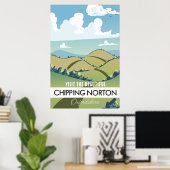 Poster Chipping Norton Oxfordshire (Bureau à domicile)