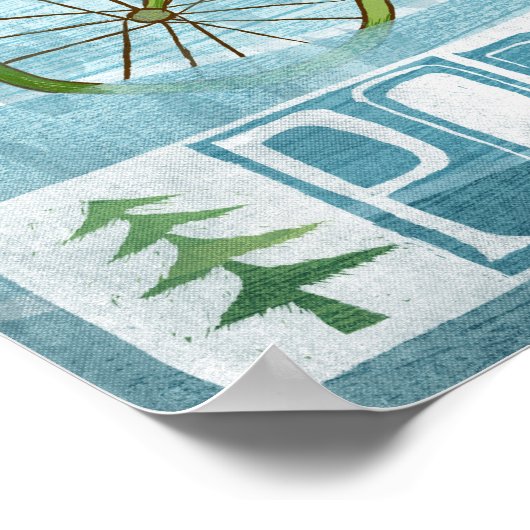 Poster Chipster humide et sec (Coin)