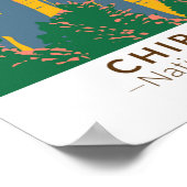 Poster Chiricahua Monument National Hoodoos Arizona (Coin)