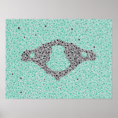 Poster Chiropractic Anatomy Artwork Cervical Vertebrae (Devant)