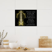 Poster Chiropractic Quotes & Sayings DD Palmer (Cuisine)