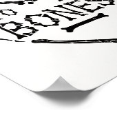 Poster Chiropractor I Love My Patients to Bones Poste (Coin)