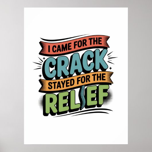 Poster Chiropractor Retour Secours Funny Cadeau (Devant)