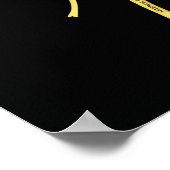 Poster Chiropratique de la colonne vertébrale et des nerf (Coin)