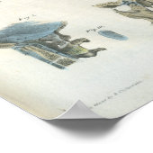 Poster Chiropratique de l'anatomie supérieure cervicale e (Coin)