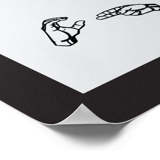 Poster Chiropratique faite à la main (Coin)