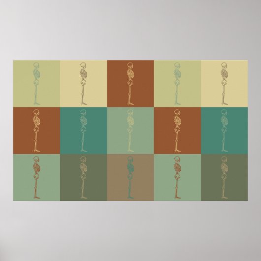 Poster Chiropratique Pop Art (Devant)