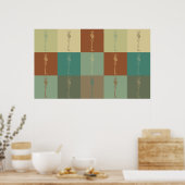 Poster Chiropratique Pop Art (Cuisine)