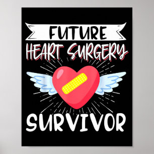 Poster Chirurgie à cœur ouvert Byp Sensibilisation Cœur F