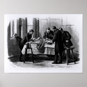 Poster Chirurgie antiseptique, 1882
