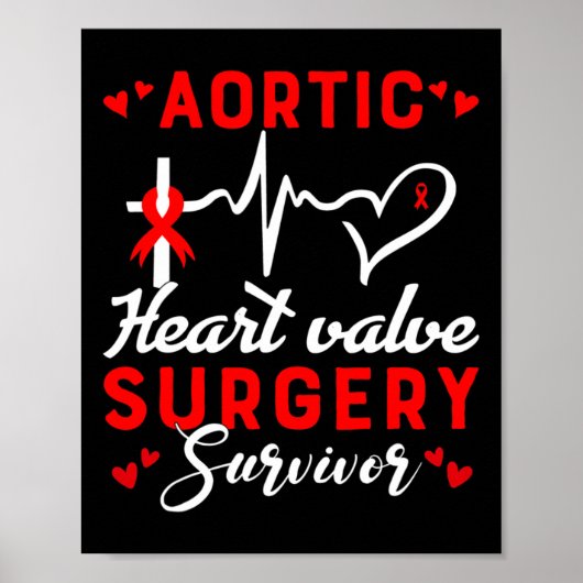 Poster Chirurgie de la valve cardiaque Survivor Maladie c (Devant)