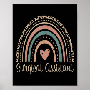 Poster Chirurgie Istant Boho Arc-en-ciel Chirurgical Prem