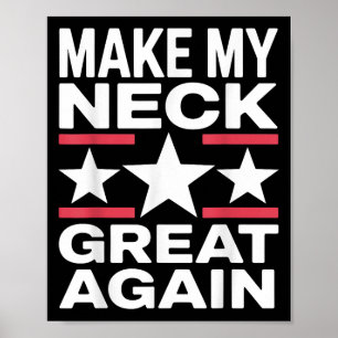 Poster Chirurgie Neck Amusante Art Pour Hommes Femmes Enf