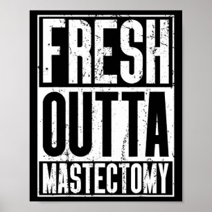 Poster Chirurgie Outta - Mastectomie de sensibilisation a