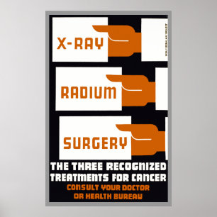 Poster Chirurgie radium Xray
