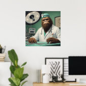 Poster Chirurgien (Bureau à domicile)