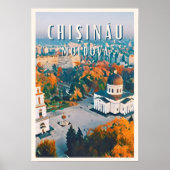 Poster Chisinau, la ville de l'architecture soviétique (Devant)