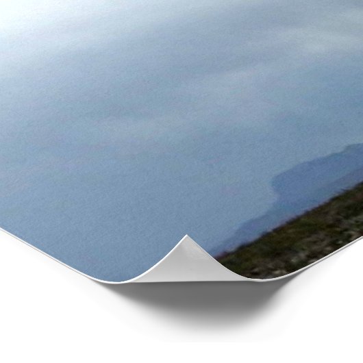 Poster Chisos Monts Rainstorm - Big Bend (Coin)