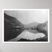 Poster Chitina, Alaska Panoramique 1916 (Devant)