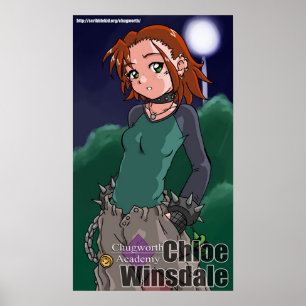 Poster Chloe Winsdale : "Joyeux Visage".