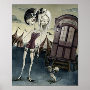 Poster Chloe, Zoe & Siamese Kittens